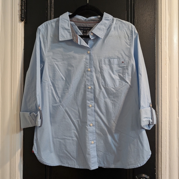 Tommy Hilfiger Tops - Tommy Hilfiger shirt button down long sleeve Women's BNWT
